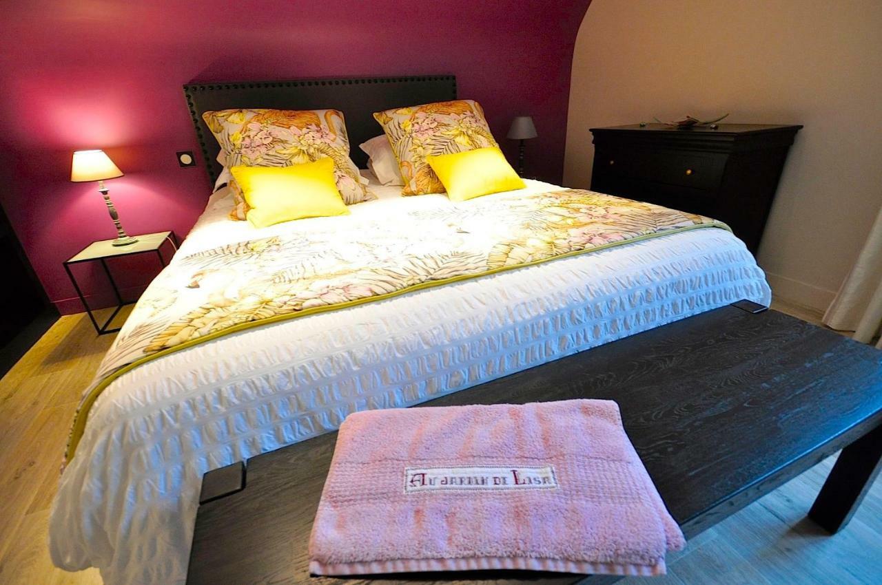 Bed and Breakfast Au Jardin De Lisa Cherreau Exteriér fotografie